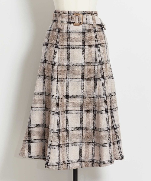 NOELA（ノエラ）の「チェックツイードマーメイドスカート（スカート・レディース・ブラウン/ブルー/ピンク・S/M）」の15枚目の写真