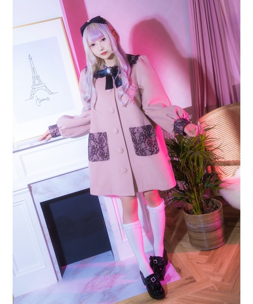 Ank Rouge（アンクルージュ）の「リボンレースドーリーコート（その他