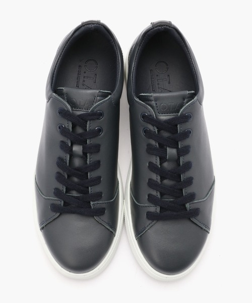 O.T.A(オーティーエー)の「GRAVIERE/グラヴィエール ナチュラルレザー スレート (UNISEX)(スニーカー・レディース・ブラック・37/39/43/42/38/36/41/40)」の4枚目の写真