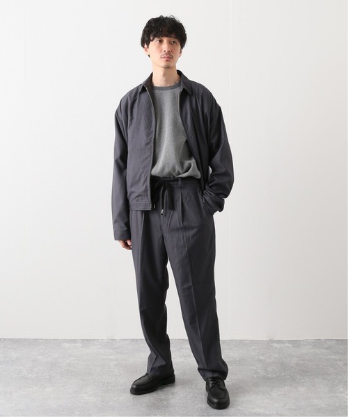 417 EDIFICE（フォーワンセブンエディフィス）の「【fosterr / フォスター】COTTON THERMAL / コットンサーマル（Tシャツ/カットソー・メンズ・チャコールグレー/ベージュ/ネイビー/アイボリー・MEDIUM/LARGE）」の9枚目の写真