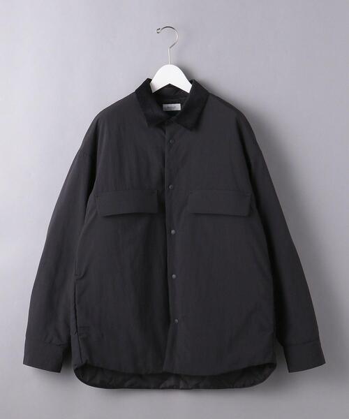 EN ROUTE(アンルート)の「<EN ROUTE(アンルート)> コーデュロイカラー キルト ブルゾン(ブルゾン・メンズ・ブラック/ネイビー・1/2/3)」の2枚目の写真