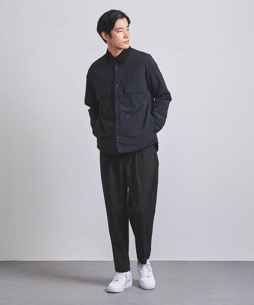 EN ROUTE(アンルート)の「<EN ROUTE(アンルート)> コーデュロイカラー キルト ブルゾン(ブルゾン・メンズ・ブラック/ネイビー・1/2/3)」の7枚目の写真