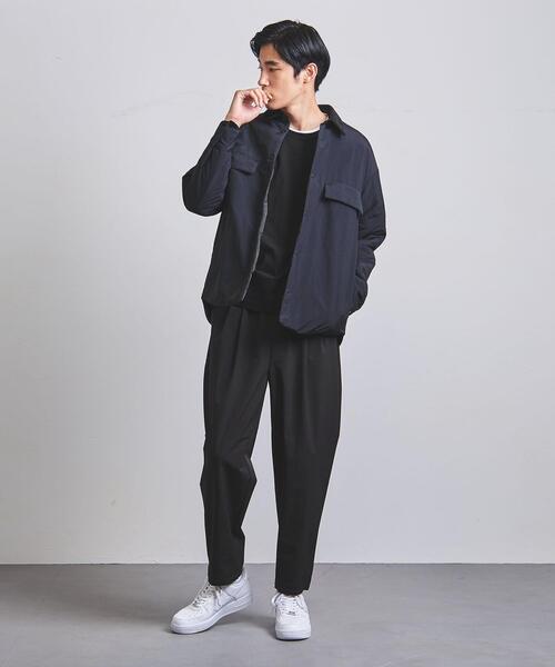 EN ROUTE(アンルート)の「<EN ROUTE(アンルート)> コーデュロイカラー キルト ブルゾン(ブルゾン・メンズ・ブラック/ネイビー・1/2/3)」の3枚目の写真