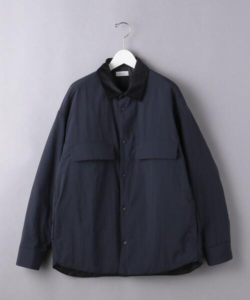 EN ROUTE(アンルート)の「<EN ROUTE(アンルート)> コーデュロイカラー キルト ブルゾン(ブルゾン・メンズ・ブラック/ネイビー・1/2/3)」の9枚目の写真