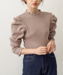 OLIVE des OLIVE | カラフルパワショルメロウニット(ニット/セーター)