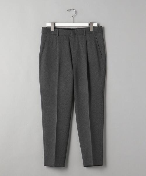 BEAUTY&YOUTH UNITED ARROWS(ビューティーアンドユースユナイテッドアローズ)の「BY スタンド ツイル 1P ワイド テーパード アンクル パンツ(スラックス・メンズ・ブラック/ダークブラウン/ダークグレー・S/M/L/XL)」の17枚目の写真