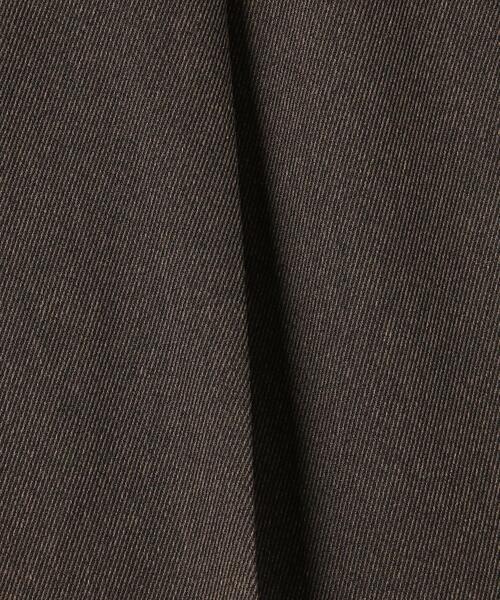 BEAUTY&YOUTH UNITED ARROWS（ビューティーアンドユースユナイテッドアローズ）の「BY スタンド ツイル 1P ワイド テーパード アンクル パンツ（スラックス・メンズ・ブラック/ダークグレー/ダークブラウン・L/XL/M/S）」の19枚目の写真