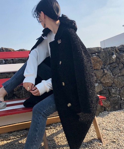 me+em select（ミームセレクト）の「B-3ベルト 2WAYエコボアムートン