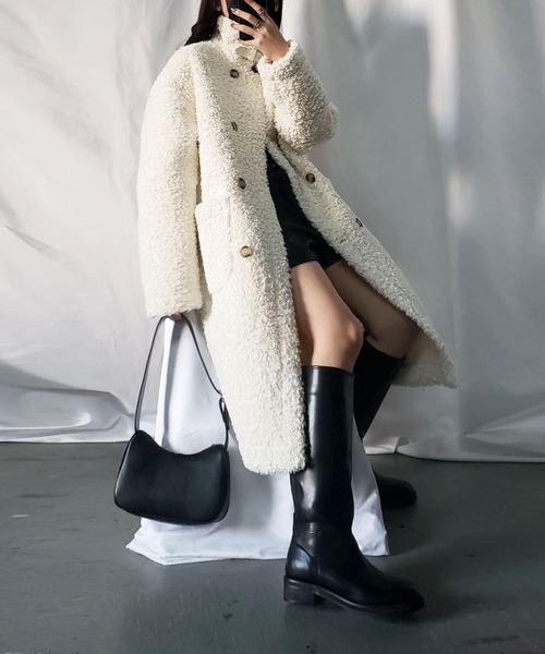 希少 チェコ軍 ムートンロングコート 希少 チェコ軍 ムートンロングコート ムートンコート レディース 本革