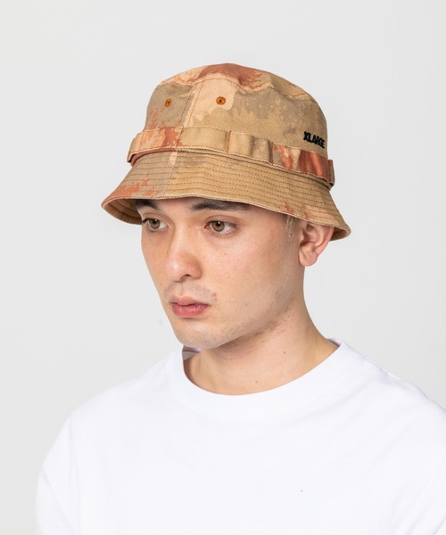 XLARGE（エクストララージ）の「MILITARY TWILL HAT（ハット・メンズ・ブラック/ブラウン/オリーブ・M/L）」の3枚目の写真