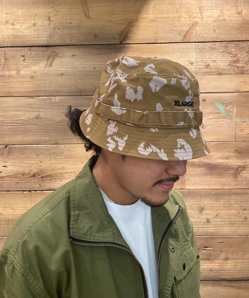 XLARGE（エクストララージ）の「MILITARY TWILL HAT（ハット・メンズ・ブラック/ブラウン/オリーブ・M/L）」の16枚目の写真