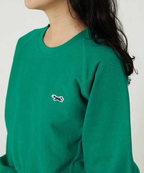 FREAK'S STORE（フリークスストア）の「TOWN CRAFT × FREAK'S STORE/タウンクラフト 　別注 ショートスウェット【一部WEB限定】（スウェット・レディース・グリーン/ブラック/ネイビー/グレー/オフホワイト・ﾌﾘ-）」の19枚目の写真