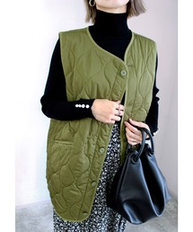 MLI'A | キルティングベスト(ベスト)