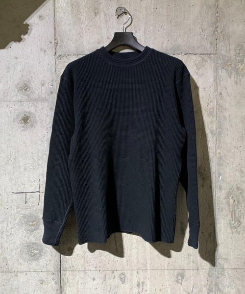 Toironier（トワロニエ）の「Toironier/トワロニエ/Tucker Waffle/タッカーワッフル（Tシャツ/カットソー・メンズ・ブラック/ホワイト・2/1）」の22枚目の写真