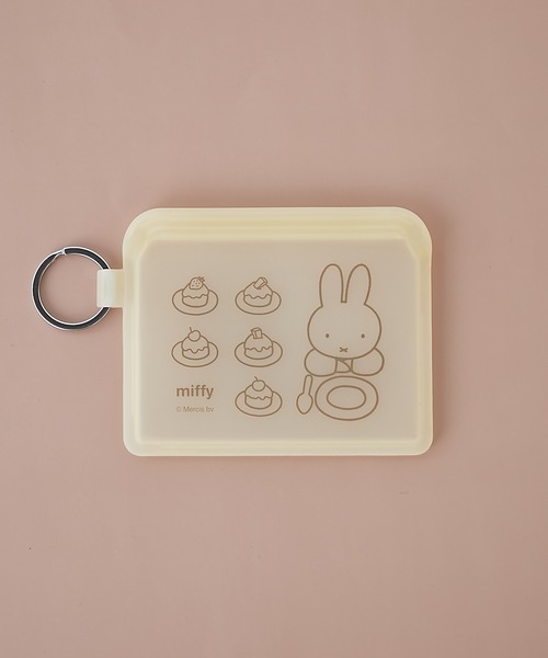 Miffy（ ミッフィー）の「FLAPPO ミッフィー ポーチ（カードケース・レディース・ホワイト/ブラック/グリーン/ピンク/ベージュ/ベージュ系その他・フリー）」の17枚目の写真