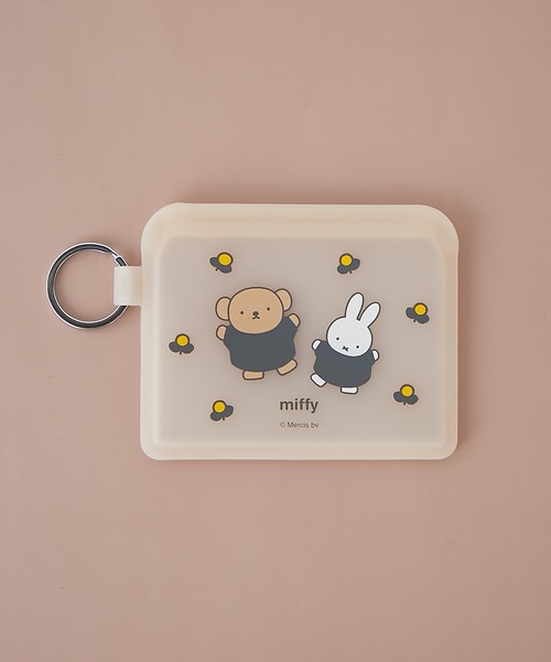 Miffy（ ミッフィー）の「FLAPPO ミッフィー ポーチ（カードケース・レディース・ホワイト/ブラック/グリーン/ピンク/ベージュ/ベージュ系その他・フリー）」の15枚目の写真