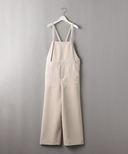 BEAUTY&YOUTH UNITED ARROWS（ビューティーアンドユースユナイテッドアローズ）の「BY バックサテン オーバーオール -ウォッシャブル-（サロペット/オーバーオール・レディース・ブラック/ナチュラル・S/M）」の14枚目の写真