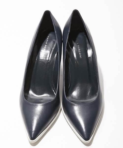 FABIO RUSCONI(ファビオルスコーニ)の「FABIO RUSCONI 『MILLY M』Pumps(パンプス・レディース・ベージュ/ネイビー・39/37/38/36/35/38.5)」の6枚目の写真