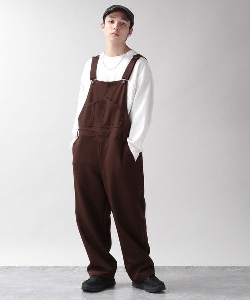 RAGEBLUE(レイジブルー)の「メランジーンズオーバーオール<セットアップ着用可能>(サロペット/オーバーオール・メンズ・ブラック/ブラウン・FREE)」の13枚目の写真