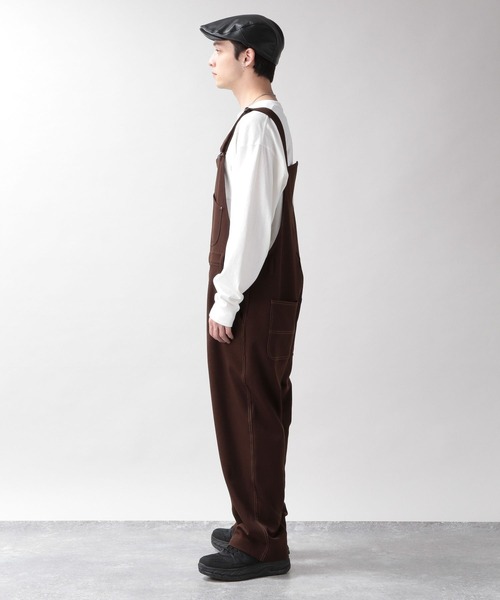 RAGEBLUE(レイジブルー)の「メランジーンズオーバーオール<セットアップ着用可能>(サロペット/オーバーオール・メンズ・ブラック/ブラウン・FREE)」の16枚目の写真