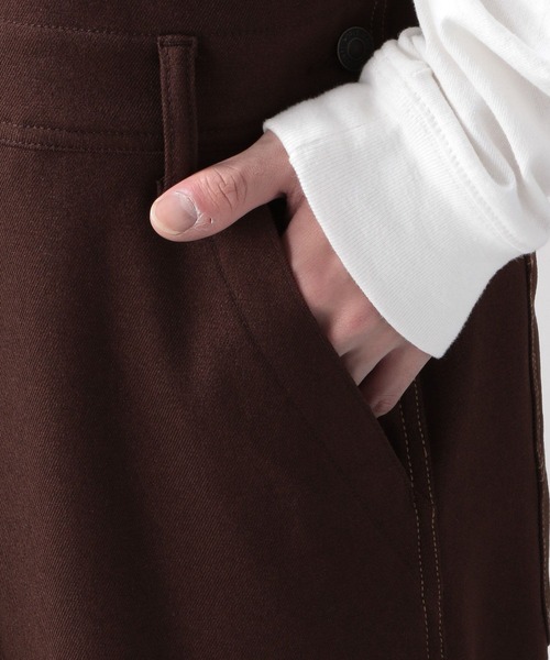 RAGEBLUE(レイジブルー)の「メランジーンズオーバーオール<セットアップ着用可能>(サロペット/オーバーオール・メンズ・ブラック/ブラウン・FREE)」の19枚目の写真