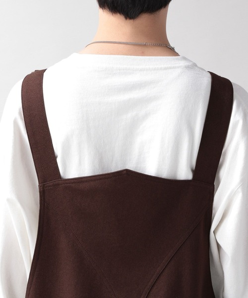 RAGEBLUE(レイジブルー)の「メランジーンズオーバーオール<セットアップ着用可能>(サロペット/オーバーオール・メンズ・ブラック/ブラウン・FREE)」の11枚目の写真