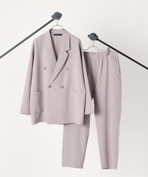 RAGEBLUE | ＜SET-UP/セットアップ＞ダブルテーラードジャケット＆イージーパンツ/265177(テーラードジャケット)