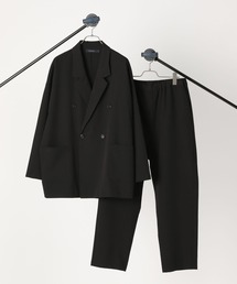 RAGEBLUE | ＜SET-UP/セットアップ＞ダブルテーラードジャケット＆イージーパンツ/265177(テーラードジャケット)
