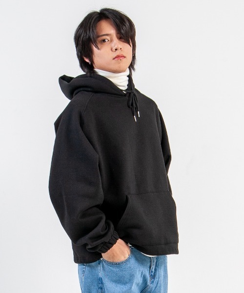 mimonal(ミモナル)の「オーバーフィットフーディー【ユニセックス】(パーカー・メンズ・グレー/ブラック・FREE)」の20枚目の写真
