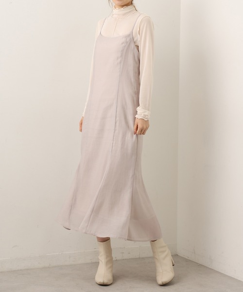 one after another NICE CLAUP（ワンアフターアナザーナイスクラップ）の「マルチWAY　セーラーカラーブラウスキャミワンピースセット（ワンピース・レディース・ベージュ/アイボリー/グレー系その他・FREE）」の11枚目の写真