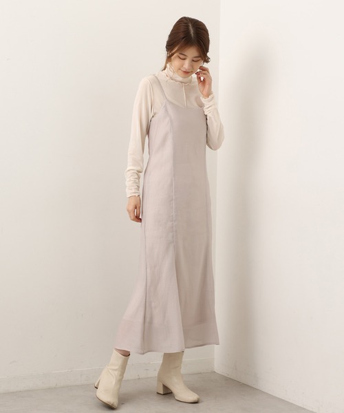 one after another NICE CLAUP（ワンアフターアナザーナイスクラップ）の「マルチWAY　セーラーカラーブラウスキャミワンピースセット（ワンピース・レディース・ベージュ/アイボリー/グレー系その他・FREE）」の17枚目の写真