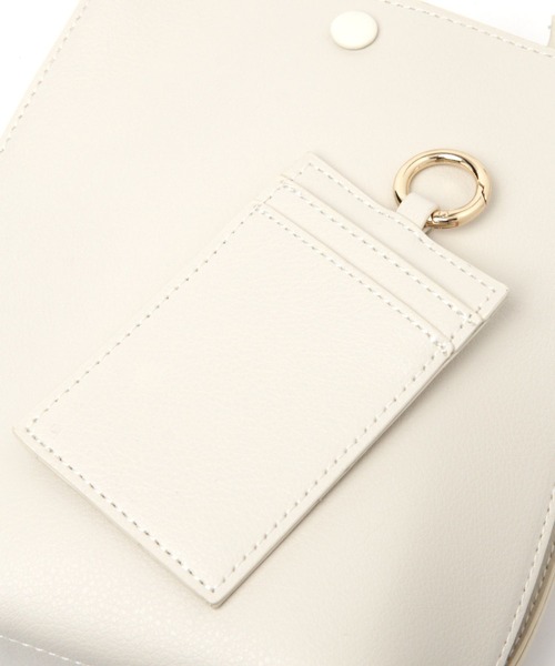 niko and...（ニコアンド）の「オリジナルカードケース付きショルダーバッグ（ショルダーバッグ・レディース・ホワイト/ブラック・0）」の14枚目の写真