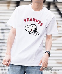 【OUTDOOR PRODUCTS/アウトドアプロダクツ】【PEANUTS/ピーナッツ】 スヌーピー オリジナルデザインTシャツ