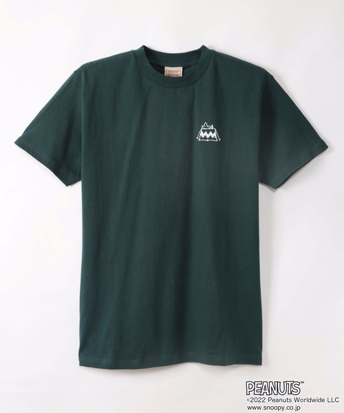 PEANUTS(ピーナッツ)の「【OUTDOOR PRODUCTS/アウトドアプロダクツ】【PEANUTS/ピーナッツ】 スヌーピー オリジナルデザインTシャツ(Tシャツ/カットソー・メンズ・ホワイト系その他/ダークグリーン/ピンク系その他/ブルー/ベージュ系その他/ベージュ/ホワイト・X-LARGE/MEDIUM/SMALL/LARGE)」の21枚目の写真