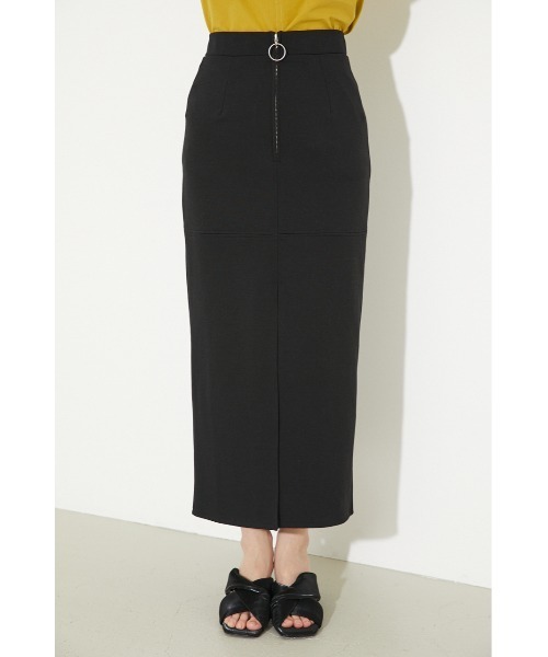 rienda（リエンダ）の「ディープスリットタイトカットスカート（スカート・レディース・ブラック/ブラウン/グリーン/スモークピンク・SMALL/MEDIUM）」の13枚目の写真