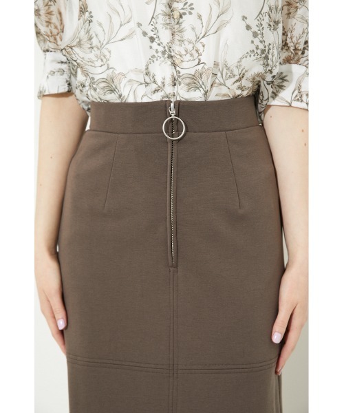 rienda（リエンダ）の「ディープスリットタイトカットスカート（スカート・レディース・ブラック/ブラウン/グリーン/スモークピンク・SMALL/MEDIUM）」の20枚目の写真