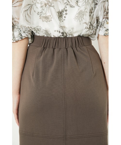 rienda（リエンダ）の「ディープスリットタイトカットスカート（スカート・レディース・ブラック/ブラウン/グリーン/スモークピンク・SMALL/MEDIUM）」の21枚目の写真