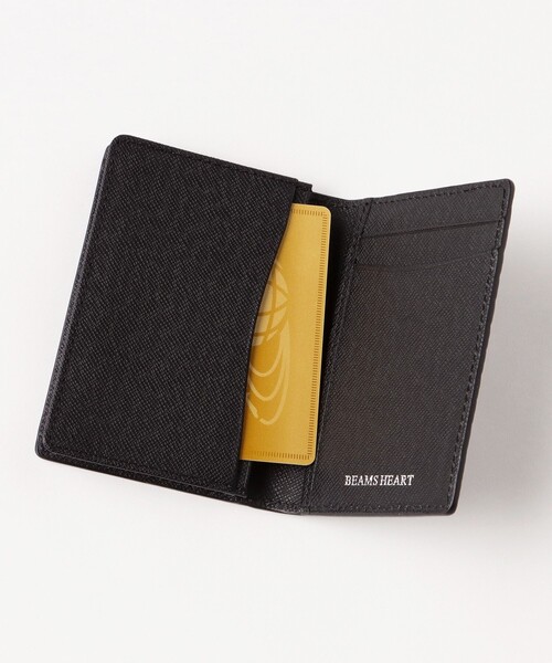BEAMS HEART（ビームスハート）の「【ユニセックス】メッシュ 型押し レザー 名刺入れ（名刺入れ・メンズ・ブラック/ダークブラウン・ONE SIZE）」の5枚目の写真