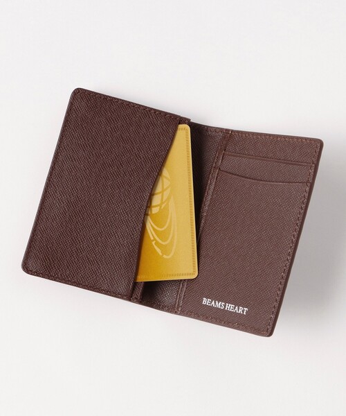 BEAMS HEART（ビームスハート）の「【ユニセックス】メッシュ 型押し レザー 名刺入れ（名刺入れ・メンズ・ブラック/ダークブラウン・ONE SIZE）」の9枚目の写真