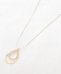 SHOO・LA・RUE | Wしずくロングネックレス(ネックレス)
