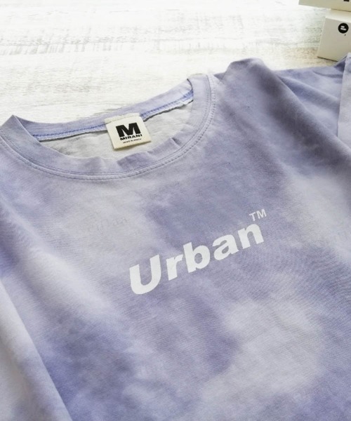 Dalfwin(ダールフィン)の「Urbanタイダイ柄スウェット上下セットアップルームウェア(ルームウェア/パジャマ・レディース・カーキ/ベージュ/パープル/ブルー/チャコールグレー・FREE)」の10枚目の写真