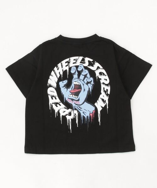 梅*し様 Santa Cruz サンデザイン Tシャツ ブラック SANTACRUZ / CLASSIC DOT S/S Tee