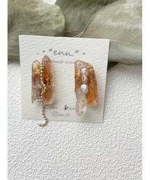 tone | 【enn】レジン氷柱風イヤリング(MA)(イヤリング)