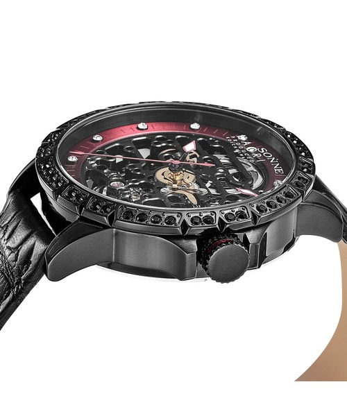 SONNE(ゾンネ)の「SONNE/ゾンネ×ハオリ H023 腕時計 H023BKZBK メンズ(アナログ腕時計・メンズ・ブラック・FREE)」の4枚目の写真