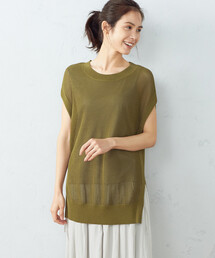 COMME CA ISM | 【セットアイテム】　メッシュニット＋タンクトップ(ニット/セーター)