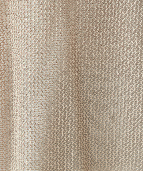 COMME CA ISM（コムサイズム）の「【セットアイテム】　メッシュニット＋タンクトップ（ニット/セーター・レディース・ブラック/ベージュ/カーキ・MEDIUM/LARGE）」の19枚目の写真