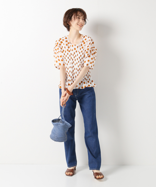 新品IENAで購入　バウムウンドヘルガーデン　ロゴTシャツ セール】BAUM UND PFERDGARTEN （バウム ウンド ヘルガーデン