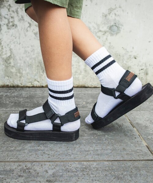 BREEZE（ブリーズ）の「テープサンダル（サンダル・キッズ・ターコイズブルー/ブラック/ベージュ・21/15 /16/14/13/20/18/17/19）」の5枚目の写真