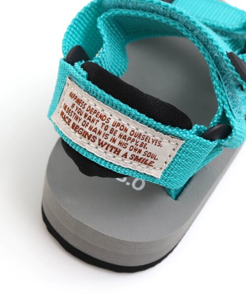 BREEZE（ブリーズ）の「テープサンダル（サンダル・キッズ・ターコイズブルー/ブラック/ベージュ・21/15 /16/14/13/20/18/17/19）」の12枚目の写真