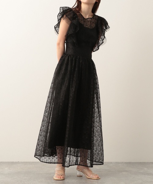 Heather（ヘザー）の「総レースノースリーブワンピース 281706（ドレス